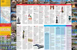 Galeria - zdjęcie nr. 4 - Barcelona laminowany przewodnik i mapa 2w1