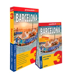 Barcelona zestaw przewodnikowy 3w1 2024 - Opracowanie Zbiorowe