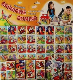 Baśniowe domino domek pudełko + figurki