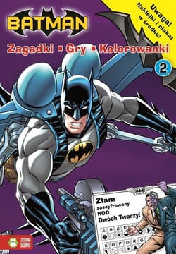 Batman Zadania gry naklejki 2 - Opracowanie Zbiorowe
