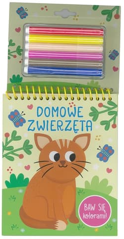 Baw się kolorami! Domowe zwierzęta - Praca zbiorowa