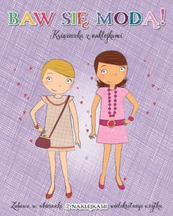 Baw się modą z naklejkami! Fioletowa