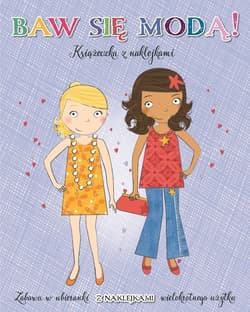 Baw się modą z naklejkami! Niebieska