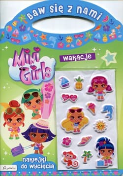 Baw się z nami Mini Girls Wakacje Naklejki
