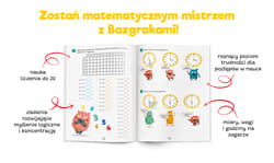 Galeria - zdjęcie nr. 2 - Bazgraki ćwiczą matematykę. Ćwiczenia. Poziom 2. Kapitan Nauka. Bazgraki