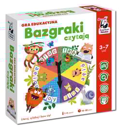 Bazgraki czytają. Gra edukacyjna. Kapitan Nauka - Katarzyna Urbaniak