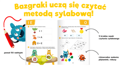 Galeria - zdjęcie nr. 2 - Bazgraki czytają sylabami Czytanie sylabowe Ćwiczenia