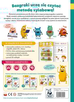 Galeria - zdjęcie nr. 2 - Bazgraki czytają sylabami. Czytanie sylabowe. Elementarz. Bazgraki. Część 1