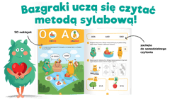 Galeria - zdjęcie nr. 3 - Bazgraki czytają sylabami. Czytanie sylabowe. Elementarz. Bazgraki. Część 1