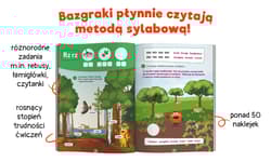 Galeria - zdjęcie nr. 3 - Bazgraki czytają trudne wyrazy. Czytanie sylabowe. Elementarz. Kapitan Nauka. Bazgraki