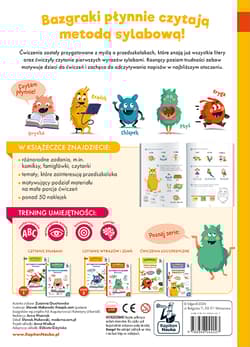 Galeria - zdjęcie nr. 3 - Bazgraki czytają wyrazy i zdania. Czytanie sylabowe. Ćwiczenia Bazgraki. Część 2