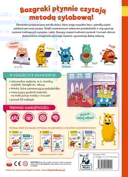 Galeria - zdjęcie nr. 3 - Bazgraki czytają wyrazy i zdania. Czytanie sylabowe. Elementarz. Bazgraki. Część 2