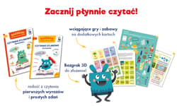 Galeria - zdjęcie nr. 3 - Bazgraki czytają wyrazy i zdania. Czytanie sylabowe. Teczka edukacyjna. Kapitan Nauka. Bazgraki