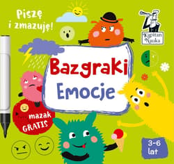 Bazgraki Emocje 3-6 lat Kapitan Nauka - Sobkowiak Monika