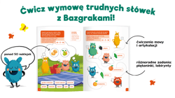 Galeria - zdjęcie nr. 2 - Bazgraki mówią trudne słowa. Ćwiczenia logopedyczne. Bazgraki