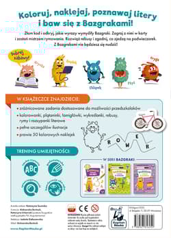 Galeria - zdjęcie nr. 3 - Bazgraki poznają Litery 4-6 lat