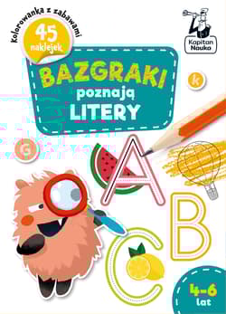 Bazgraki poznają Litery 4-6 lat - Katarzyna Szumska