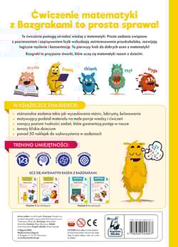 Galeria - zdjęcie nr. 2 - Bazgraki poznają matematykę. Ćwiczenia. Poziom 1. Kapitan Nauka. Bazgraki