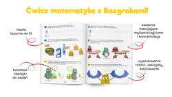 Galeria - zdjęcie nr. 3 - Bazgraki poznają matematykę. Ćwiczenia. Poziom 1. Kapitan Nauka. Bazgraki