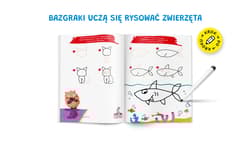 Galeria - zdjęcie nr. 2 - Bazgraki uczą się rysować Zwierzęta Kapitan Nauka