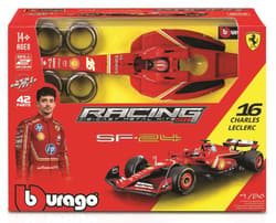 Bburago Model 1:24 BOLID F1 Ferrari SF-24 Charles Leclerc do złożenia 18-26858