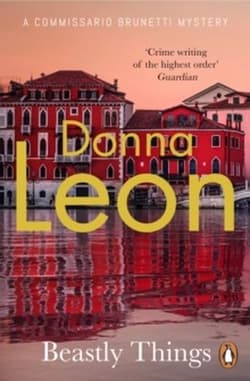 Beastly Things wer. angielska - Donna Leon