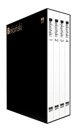 Beksiński 1-4 wydadnie miniaturowe w etui - Zdzisław Beksińki