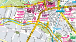 Galeria - zdjęcie nr. 2 - Berlin city street map 1:15 000 laminat 2024
