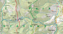 Galeria - zdjęcie nr. 4 - Beskid Żywiecki mapa turystyczna 1:50 000 laminat 2025