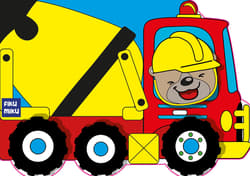 Betoniarka. Kolorowanka z wykrojnika - Katarzyna Maćkowiak