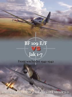 BF 109 E/F vs Jak 1-7 Front wschodni 1941-1942 - Chazanow Dmitrij, Miedwied Aleksander
