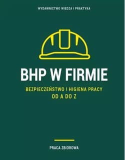 BHP w firmie. Bezpieczeństwo i higiena pracy od... - Praca zbiorowa