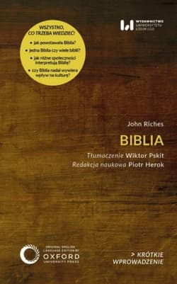 Biblia - John Riches, red. Piotr Herok