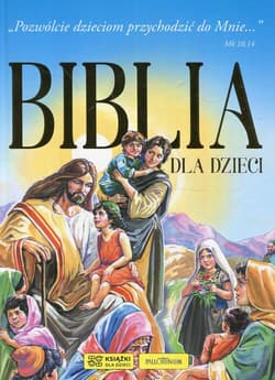 Biblia dla dzieci niebieska