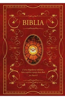 Biblia domowa z obwolutą Duch Święty