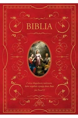 Biblia domowa z obwolutą Święta Rodzina