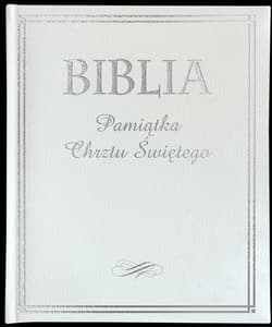 Biblia Pamiątka Chrztu Świętego