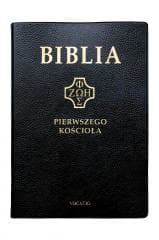 Biblia pierwszego Kościoła czarna - Praca zbiorowa