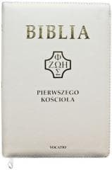 Biblia pierwszego Kościoła z paginat. suwak biała - Praca zbiorowa