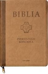 Biblia pierwszego Kościoła z paginat. suwak brąz - Praca zbiorowa