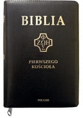 Biblia pierwszego Kościoła z paginat. suwak czarna - Praca zbiorowa
