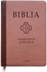 Biblia pierwszego Kościoła z paginat. suwak róż - Praca zbiorowa