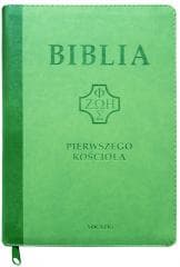 Biblia pierwszego Kościoła z paginat. suwak zieleń - Praca zbiorowa