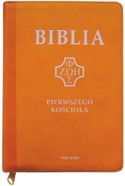 Biblia pierwszego Kościoła z paginat. suwak żółta - Praca zbiorowa
