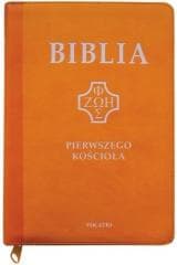 Biblia pierwszego Kościoła z paginat. suwak żółta - Praca zbiorowa