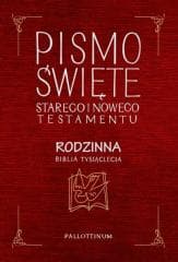 Biblia Tysiąclecia rodzinna czerwona - Praca zbiorowa