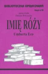 Biblioteczka opracowań nr 093 Imię Róży - Danuta Wilczycka