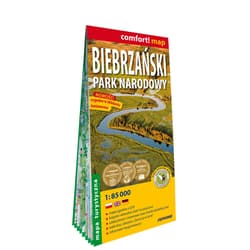 Biebrzański Park Narodowy 1:85 000 laminat 2024 - Opracowanie Zbiorowe