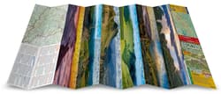 Galeria - zdjęcie nr. 4 - Bieszczady Mapa panoramiczna laminowana mapa turystyczna 1:60 000
