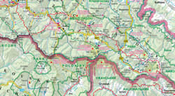 Galeria - zdjęcie nr. 3 - Bieszczady Mapa panoramiczna laminowana mapa turystyczna 1:60 000